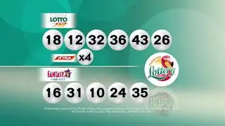 Lotto and Fantasy 5 20190612