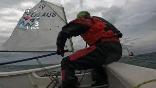 caught out in  45+ knots of wind