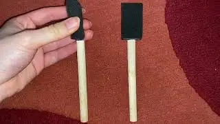 Mister Rui Poly Foam Paint Brushes, 1 Inch Sponge Brushes for Painting, Paint Sponges Set Review