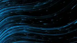 Blue Wave Particle Abstract Background Animation | Perfect for Overlay & Title Animations