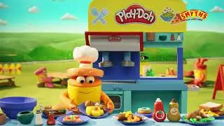 Play-Doh Knetset Buntes Restaurant mit Mini Kinderk&uuml;che - Smyths Toys Superstores DE