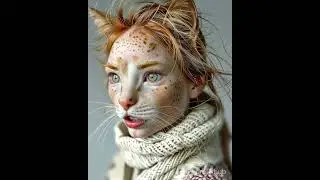 Hyper-Realistic Hybrid Character Design (AI Fantasy Portrait)