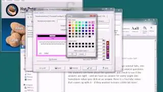 Hot Potatoes Quiz with integrated Video