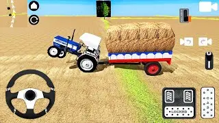 Indian Tractor Simulator Game - Real Tractor Trolley Cargo Driver - Android Gameplay