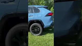 Cavalry Blue 2025 Toyota RAV4 Hybrid SE! #rav4