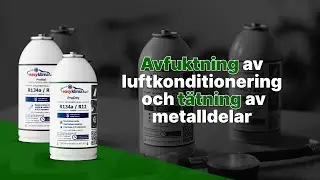 T&auml;tning och p&aring;fyllning av bilens klimatanl&auml;ggning med EasyKlima ProDry och EasyKlima ProSeal.