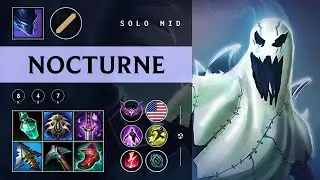 Nocturne Mid vs Zac - NA Master Patch 25.24
