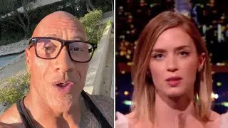 Dwayne Johnson REACTS to Emily Blunt Fat Shaming Waitress During Interview