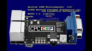 HAZTE TU AMSTRAD CPC 464 O 6126 MUY BARATO Y SUPER FUNCIONAL. LILYGO ESPCPC