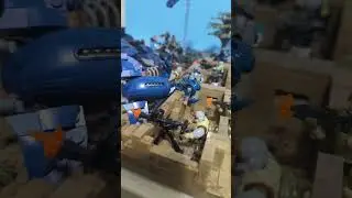 Hold The Line (Halo Mega Construx MOC Diorama)