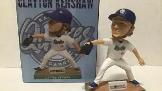 Clayton Kershaw Quakes 2015 Bobblehead Review