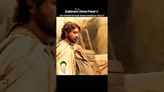 Jinn Attack 😱 But Prophet Sulaiman&rsquo;s Miracle Saved Them 🕌✨ #shorts #prophetsulaiman #miracle