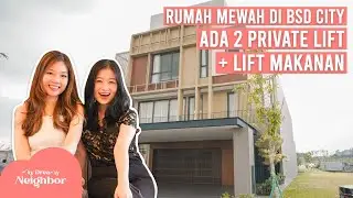 Rumah Mewah di BSD! Ada 2 Private Lift Rp 27 Miliar - Enchante Residence | MDN EP29