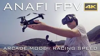 Parrot Anafi, FPV Demo [4K]