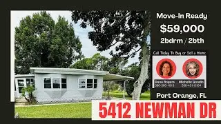 🚨SOLD🚨💲Affordable 55+ Living in Port Orange | Gorgeous 2/2 Remodel for Just $59K