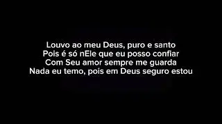 Mara Leite - Louvo ao Meu Deus | Playback LETRA
