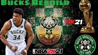 Giannis Antetokounmpo Milwaukee Bucks Rebuilding Challenge in NBA 2K21
