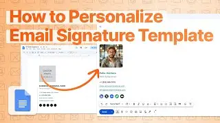 How to Personalize Email Signature Template in Google Docs