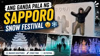 Ang ganda pala ng Sapporo Snow Festival 😮❄️