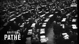 Bundestag Discuss 9 Power Conference (1954)