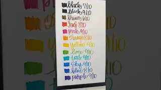 Juicy or streaky? #dryerase #dryerasemarkers #dryeraseboard #juicyorstreaky
