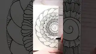 Рисуй легко мандалы на марафоне. Подробности на канале. #onlineart   #onlinedrawing