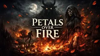 Petals Over Fire | Dark Cinematic Narrative Song | Horror Folk Trailer Music