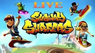 Subway Surfers LIVE gameplay 🏃🔥