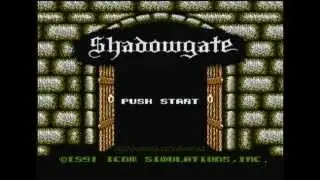 Shadowgate Intro - NES