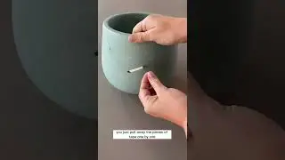 Rust-Oleum Chalked DIY Taped Pots #diy #homeimprovement #painting #shorts