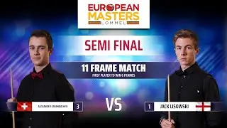 ❷ in a Row vs Jack Lisowski - Snooker European Masters Frames 5 & 6 | Patrik 🎱