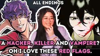 Hot Killer Roommate, Creepy Hacker And A Vampire?! Take Me. | Dating Sim Games
