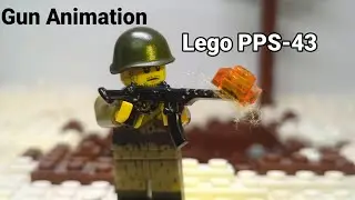 Lego WW2 - PPS-43 Gun Animation | Stop Motion