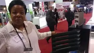 Ruskin EV211 and EV630 Louvers shown at AHR Expo 2016