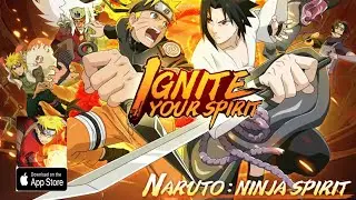Naruto: Ninja Spirit Gameplay - Naruto RPG Game iOS
