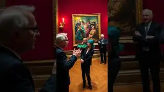 Hidden Masterpiece Discovered: Art History Rewritten at the Louvre! #art #arthistory #oilpainting