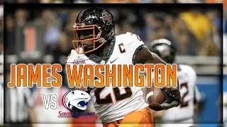 James Washington Highlights vs South Alabama // 2 Catches for 98 Yards, 1 TD // 9.08.17