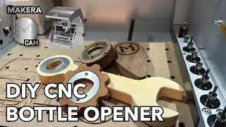 Make a custom DIY Bottle Opener with a CNC