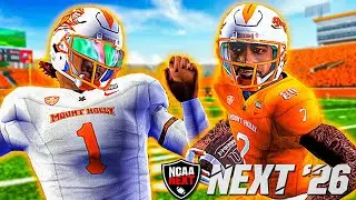 QUARTERBACK DRAMA? 😱 | NCAA FOOTBALL 06 NEXT - MOUNT HOLLY BARONS DYNASTY