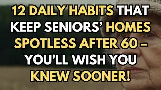 12 things seniors with clean homes do every day