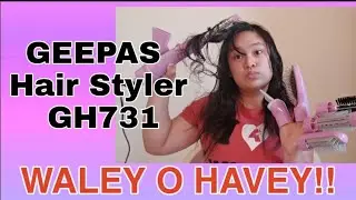 GEEPAS Hair styler 8in1 GH731 Review | OFW SA KUWAIT