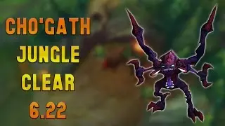Cho'Gath Jungle Clear Sin Leash Parche 6.22