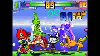 MUGEN battle #7191: Team The Grinch vs Team Garfield