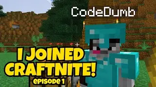 I JOINED CRAFTNITE! Episode 1... (the beginning of the end)