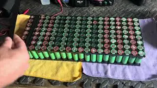72v 20s8p battery build