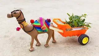 How To Make Camel Cart From Wood - The Most Creative DIY Woodworking - @machineman55
