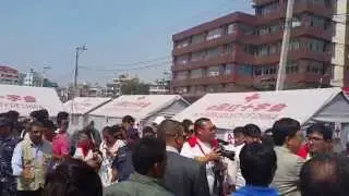 Jackie Chan in Nepal Visit