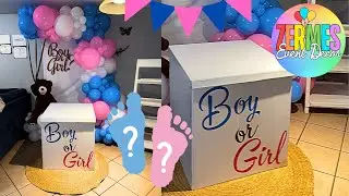 We’re back! | Gender Reveal Decor | Zermes Event Decor
