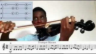 Violin Lesson 16 | Trumpet Minuet