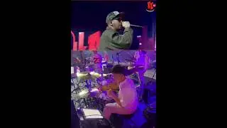 Loonie, Arthur Nery, & Frizzle Anne - Drum Cam live at the 11th Wish Music Awards